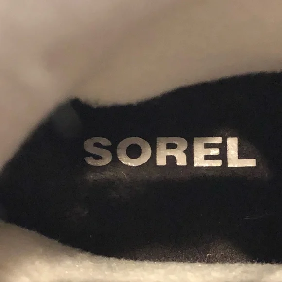 SOREL s6 suede boots Faux fur trim Very warm Only worn a couple times Waterproof - Picture 6 of 9